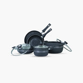 Klassic Pride 5 Pcs Non Stick Pots and Pans Cookware Set - Suiable for All Stoves | Dishwasher Safe - Klassic Kitchenware UK
